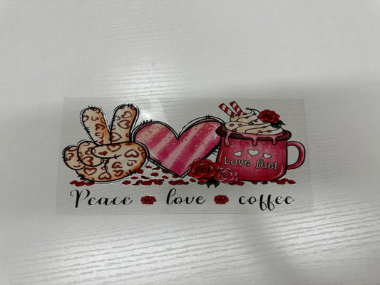 #109 - peace love coffee