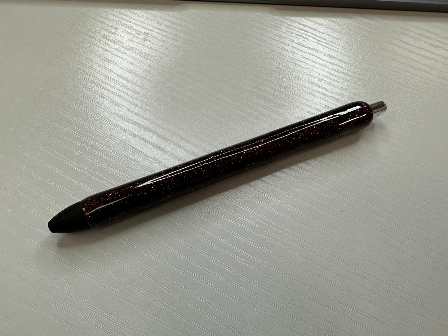 Pre-made Glitter Pen - brown